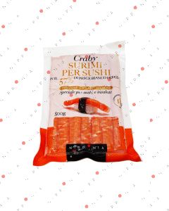 nipponia craby surimi per sushi con 57% di pesce bianco pregiato