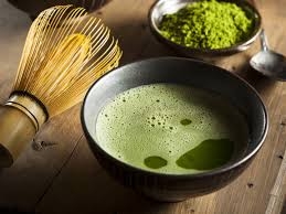 Matcha il te verde giapponese in polvere